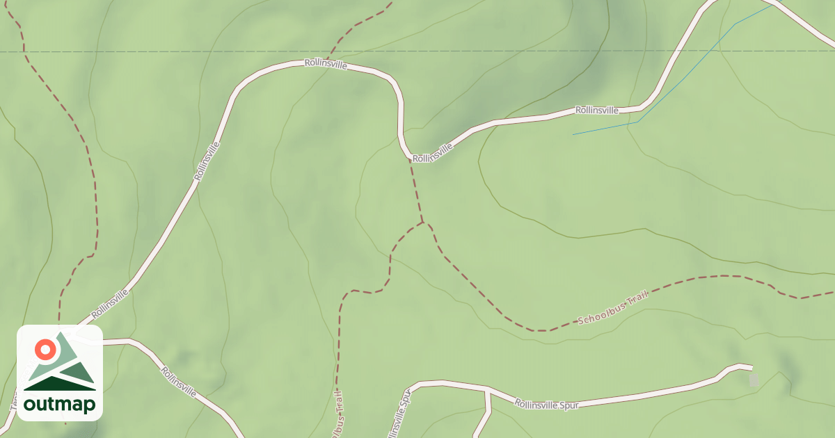 Map of ROLLINSVILLE SPUR