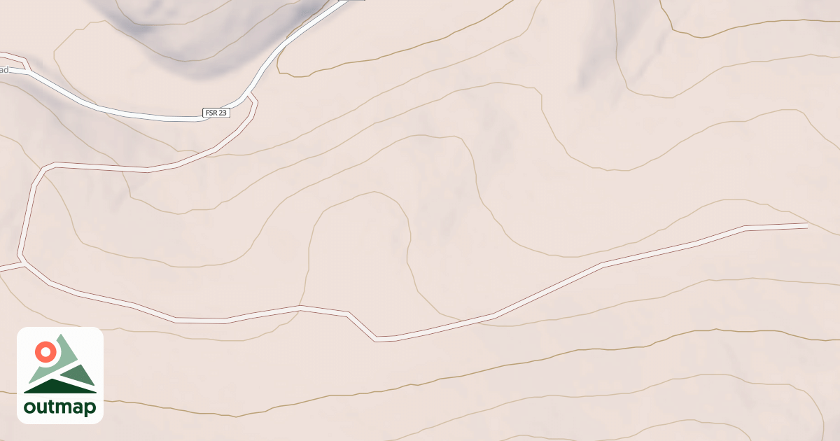 Map of SAWMILL SPUR