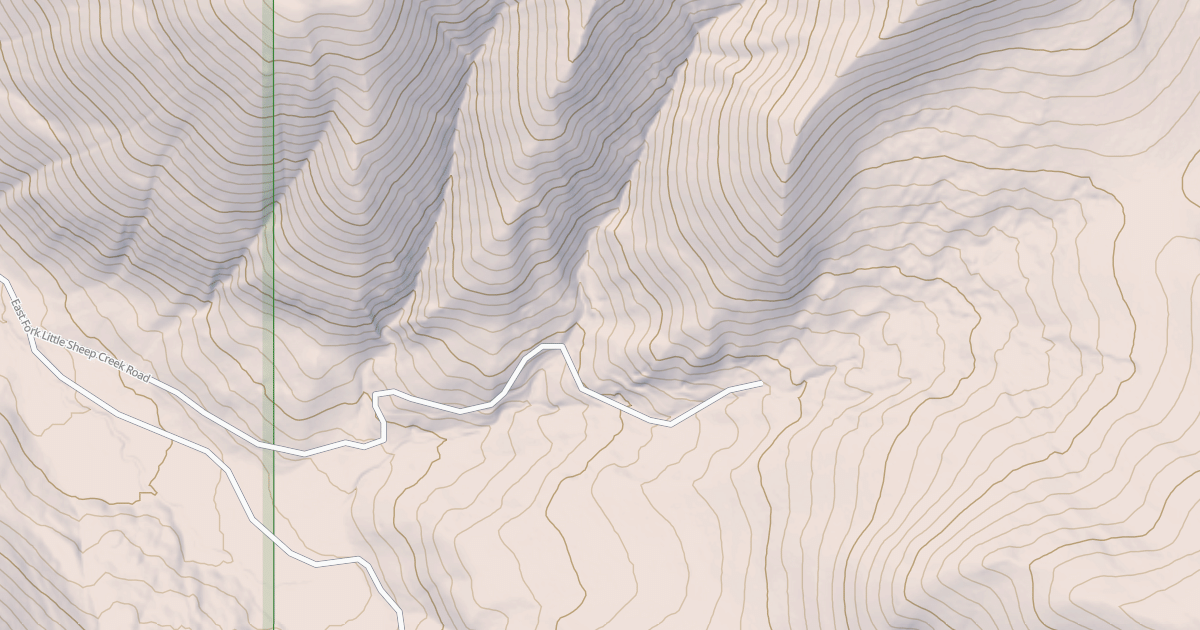 Map preview of BLM National GTLF Public Motorized Roads 22aa2764-8968-426b-8733-31444eb33c91