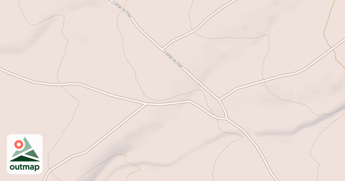 Map of CORRAL 18 CUTOFF
