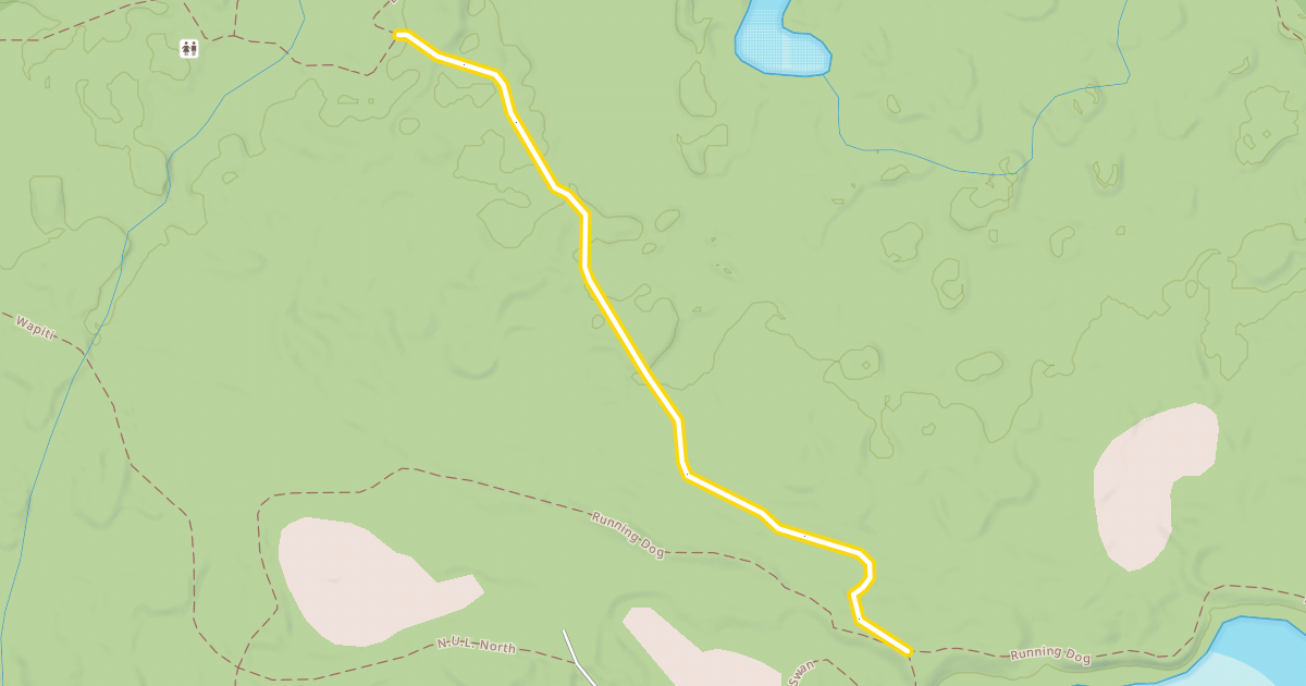 Map preview of Baker Springs