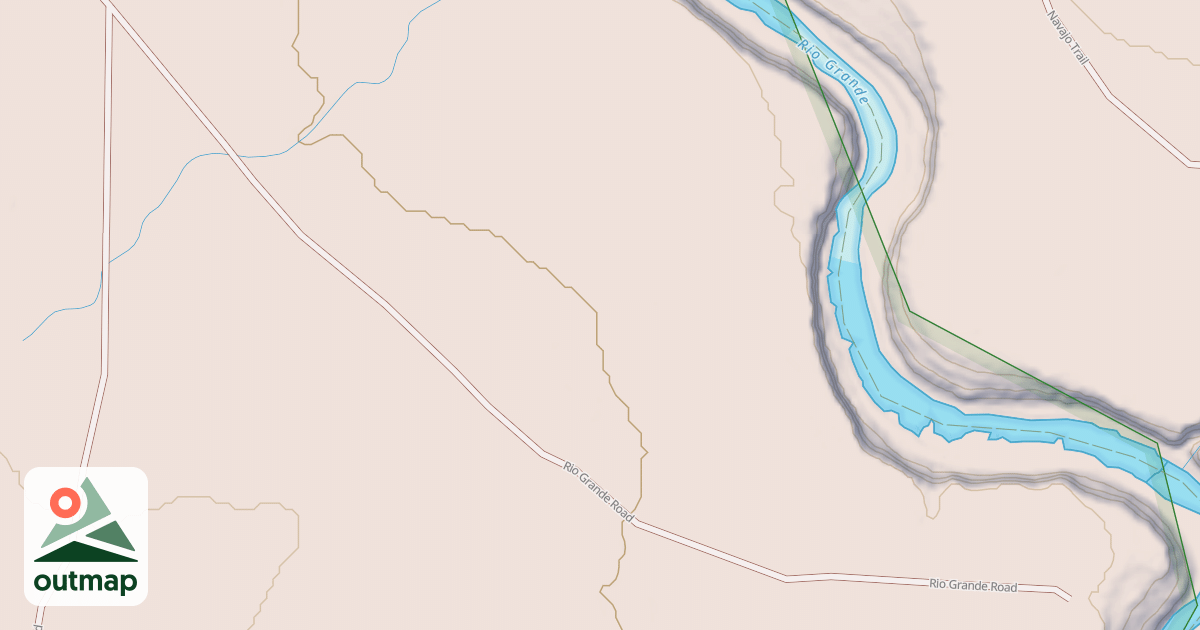 Map of BLM National GTLF Public Motorized Roads c2797ba2-f380-484f-8856-ce055c957719