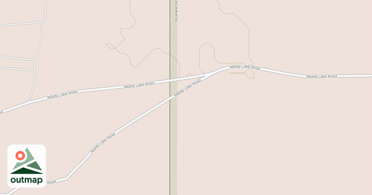Map of HOVEY LAKE SPUR DB