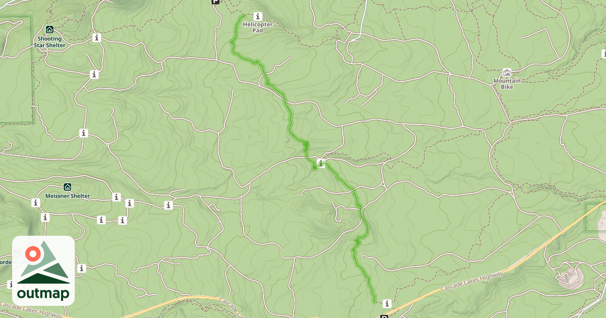 Map of Storm King