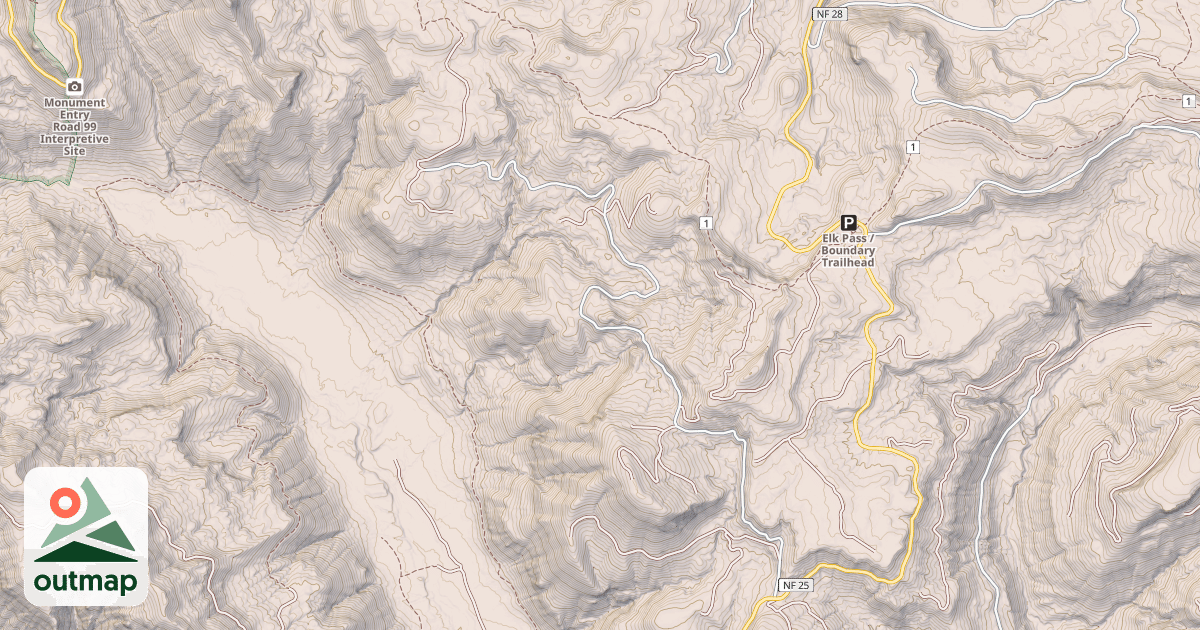 Map of BEAR MEADOW