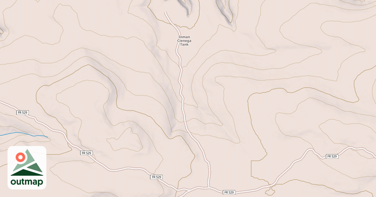 Map of INMAN CIENEGA TANK
