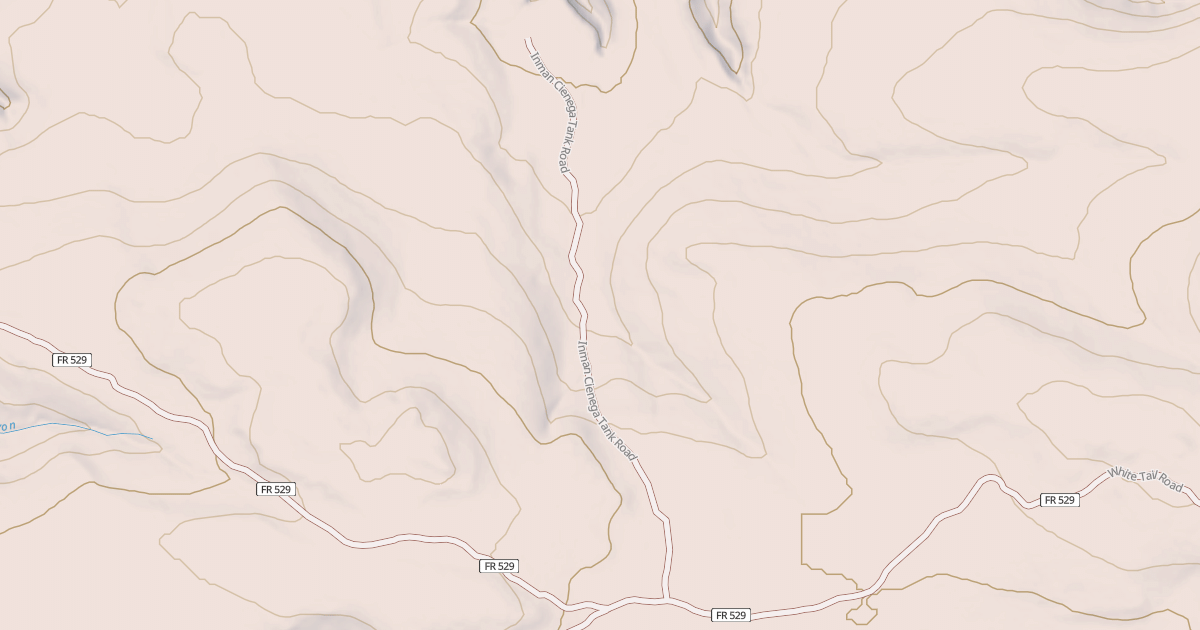 Map preview of INMAN CIENEGA TANK