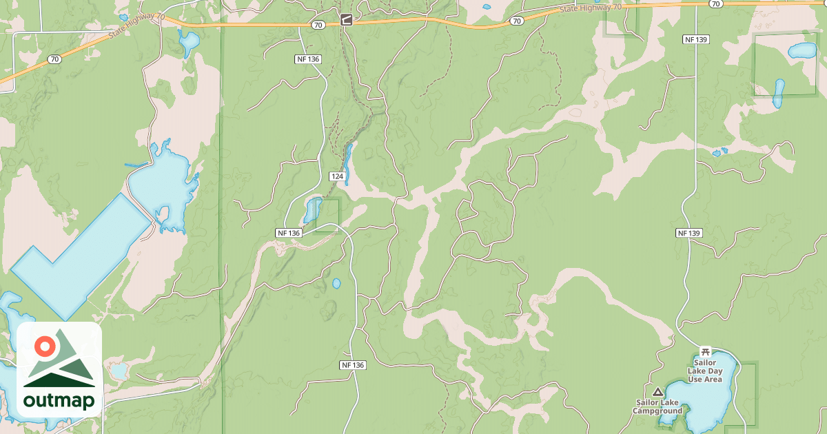 Map of FLAMBEAU ATV 102