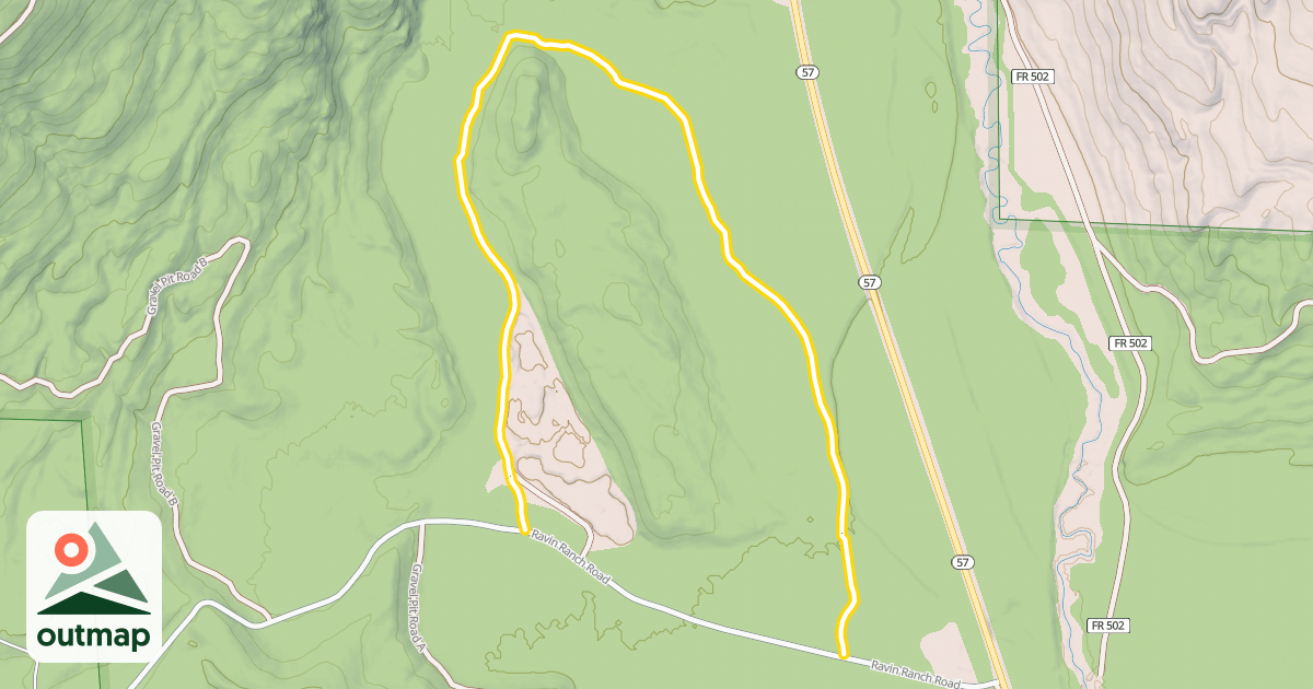 Map of Kinnickkinnick