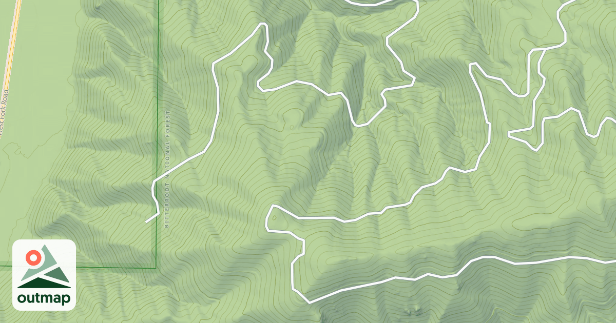Map of (FDR) BUCK CREEK