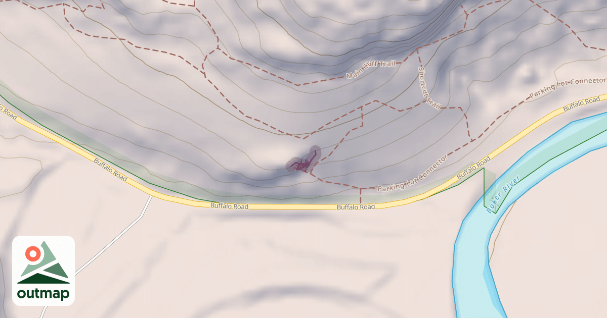 Map of 5.8 Crag