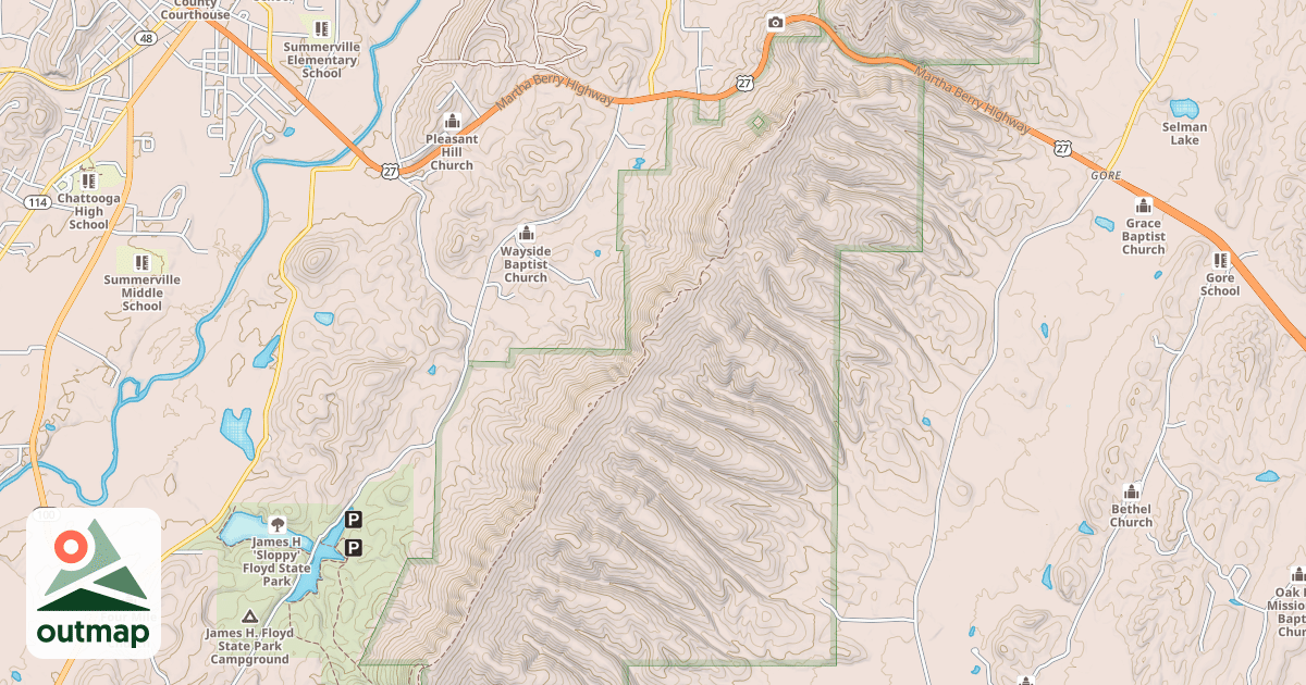 Map of S.TAYLOR RIDGE