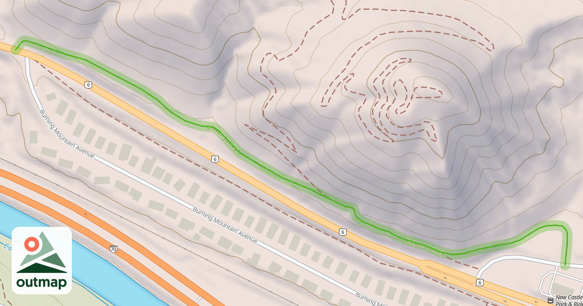 Map of Lower Jolley