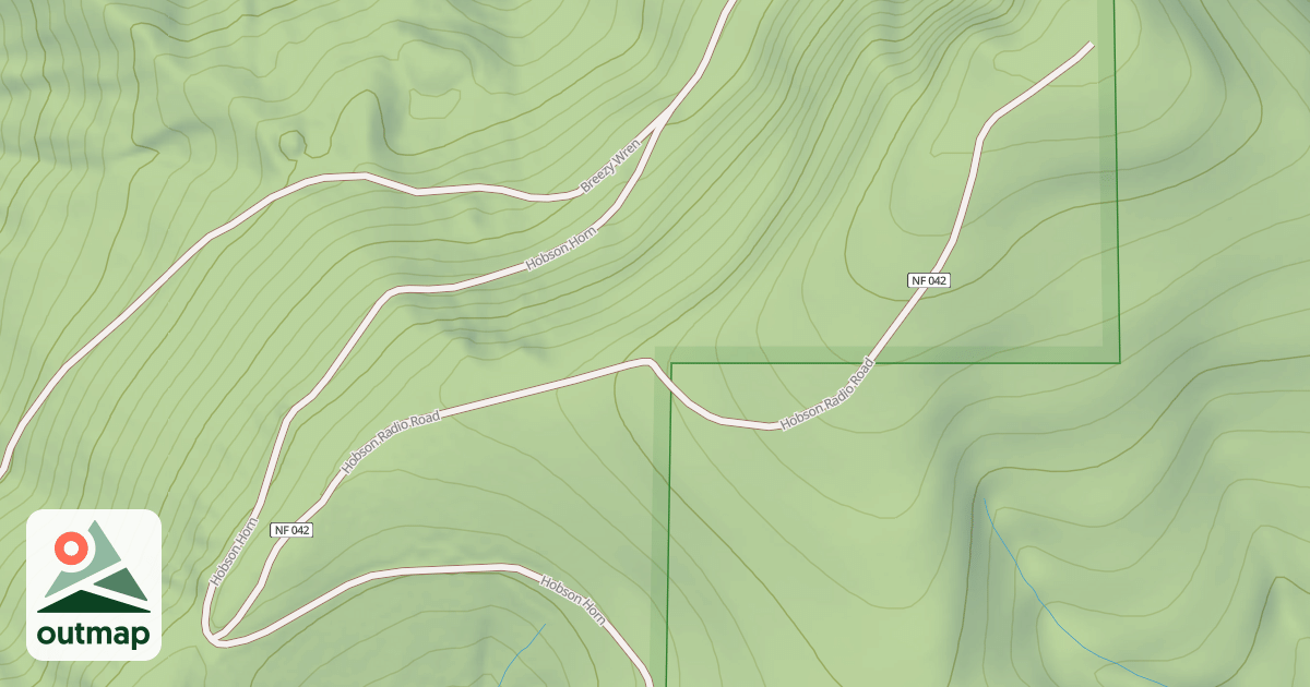 Map of HOBSON RADIO
