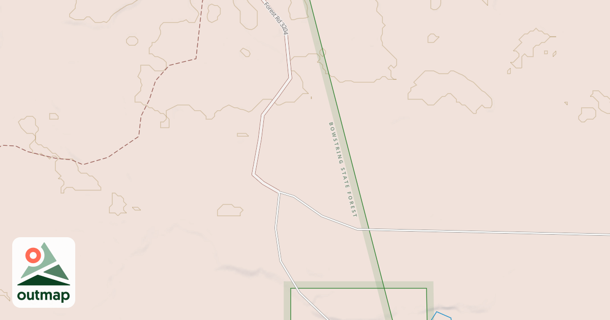 Map of DUNN ROAD SPUR A