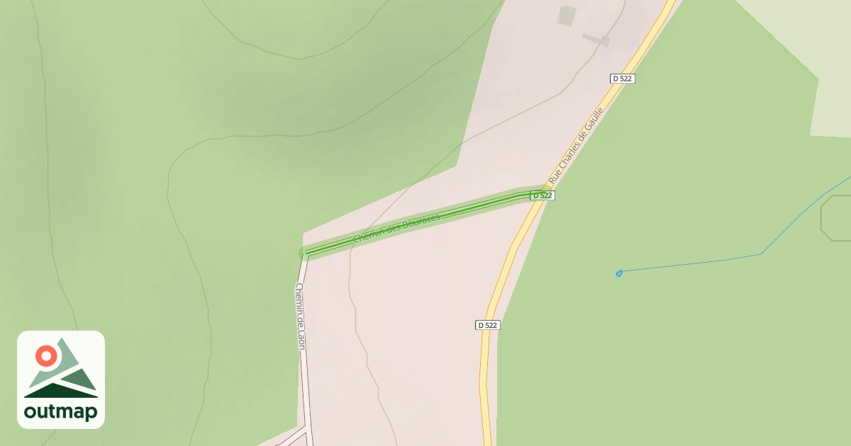Map of Chemin des Bouraces