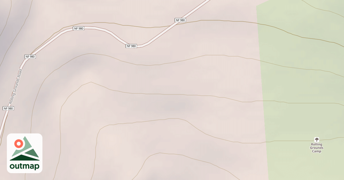 Map of BLACK ROCK CAMPGROUND