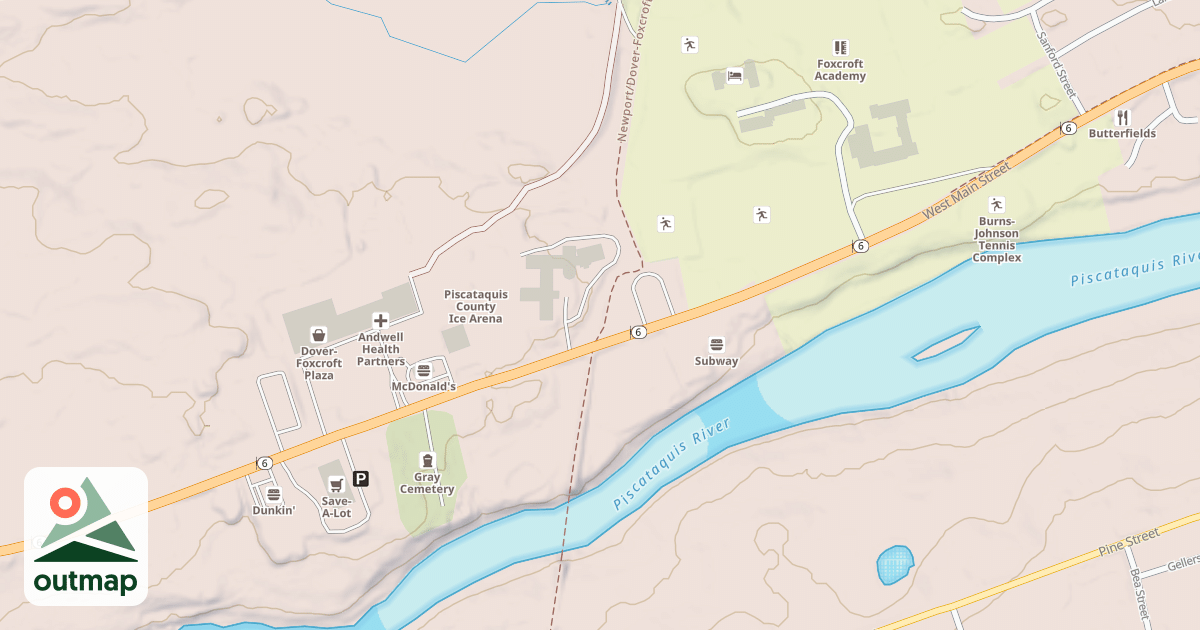 Map of Four Season Adventure Trail