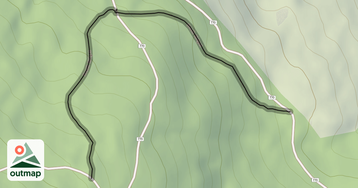 Map of South Ridget