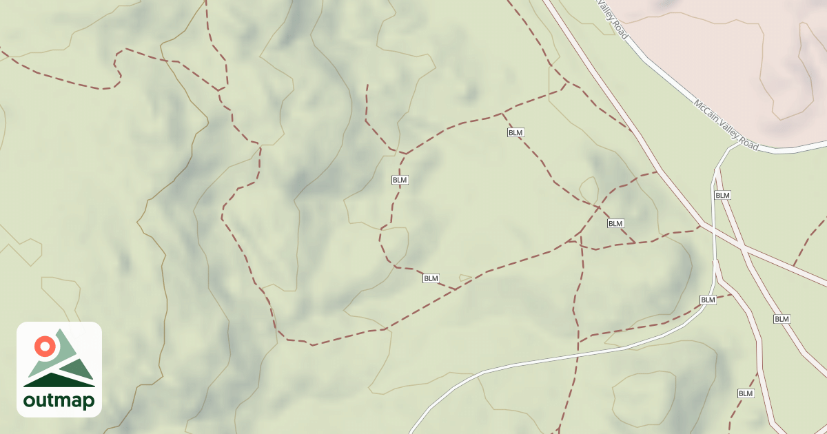 Map of BLM National GTLF Public Motorized Trails 0f409eb7-ae75-4964-88c0-ed02e9bd4338