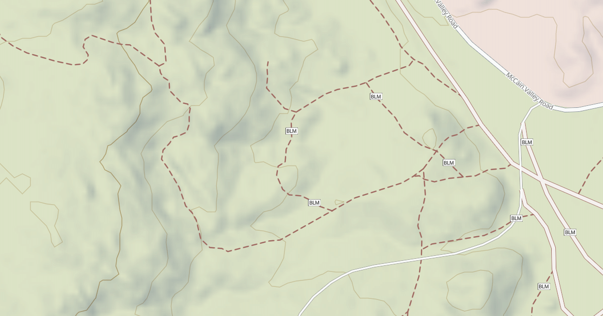 Map preview of BLM National GTLF Public Motorized Trails 0f409eb7-ae75-4964-88c0-ed02e9bd4338
