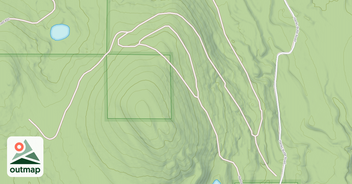 Map of USFS Motor Vehicle Use Map Roads {23047F84-1BF1-4071-80FC-4FC2F431DF06}