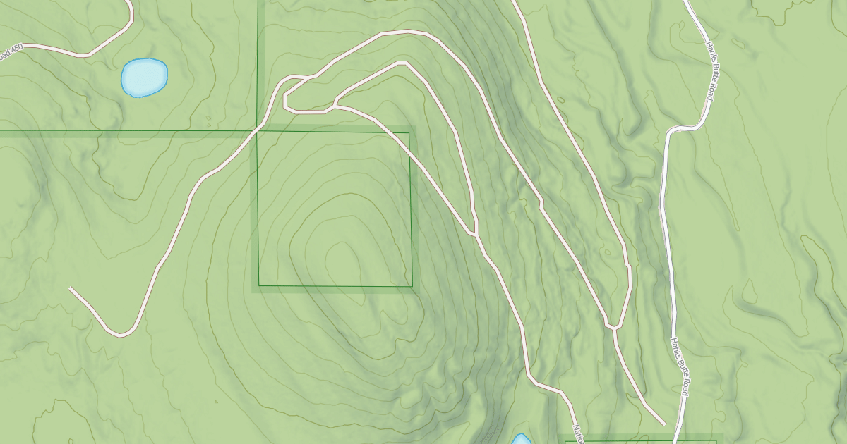 Map preview of USFS Motor Vehicle Use Map Roads {23047F84-1BF1-4071-80FC-4FC2F431DF06}