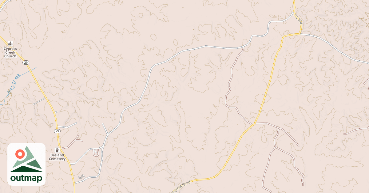 Map of BOBWHITE RD.