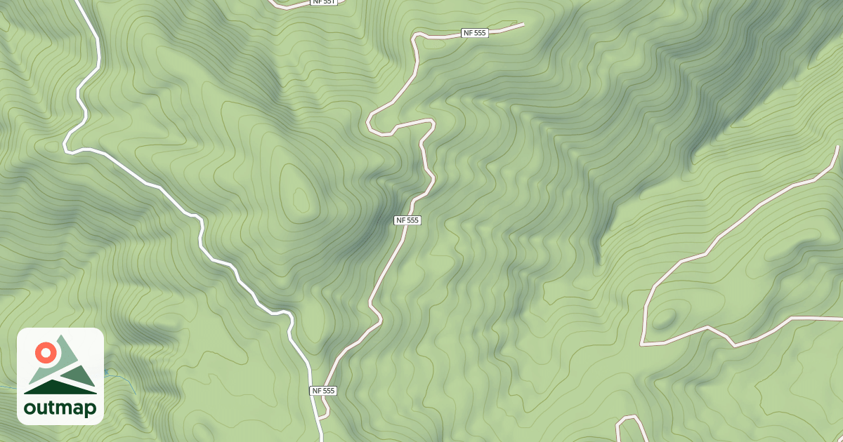 Map of CIRQUE ROAD