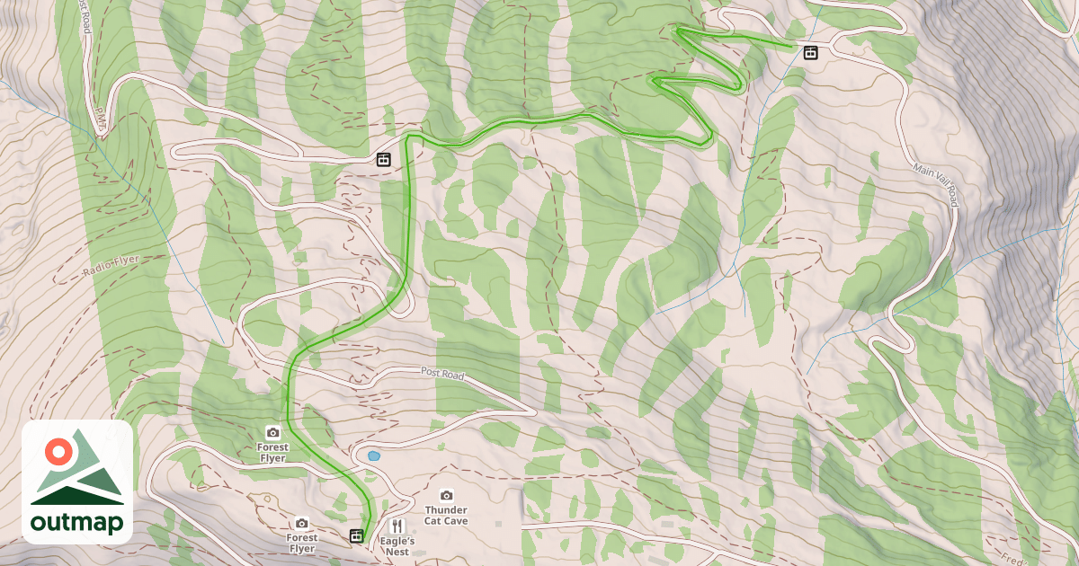 Map of Cub's Way