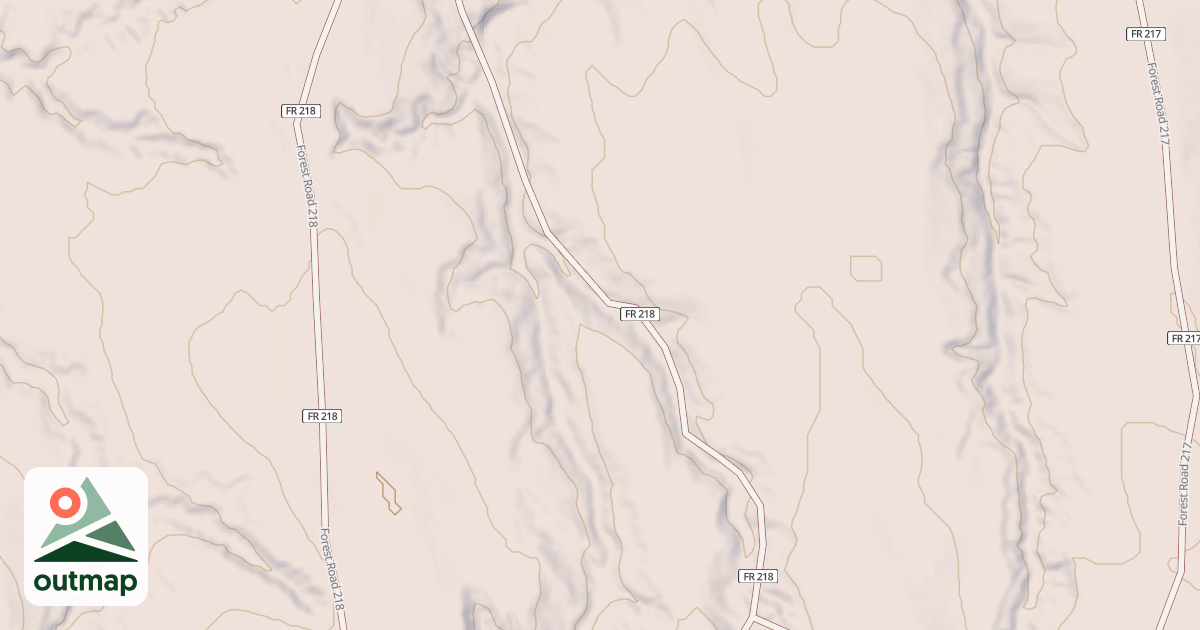 Map of 218