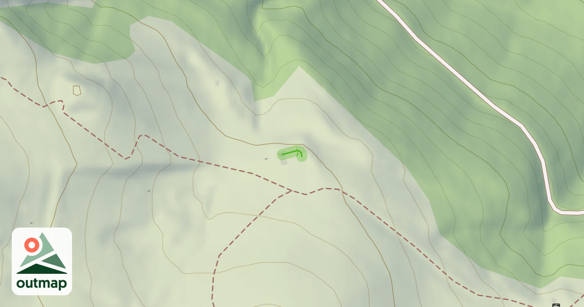 Map of Cabane