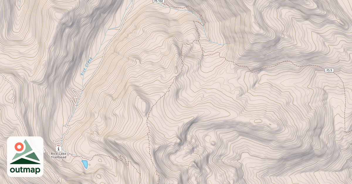 Map of Bull Creek