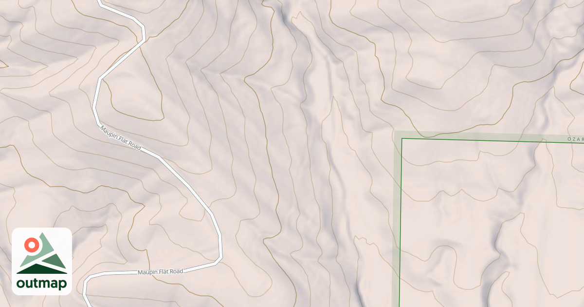 Map of THREE FORKS