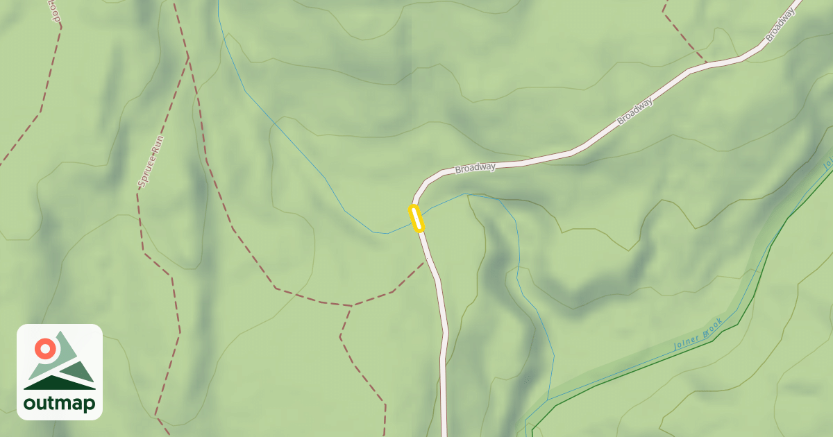 Map of Broadway