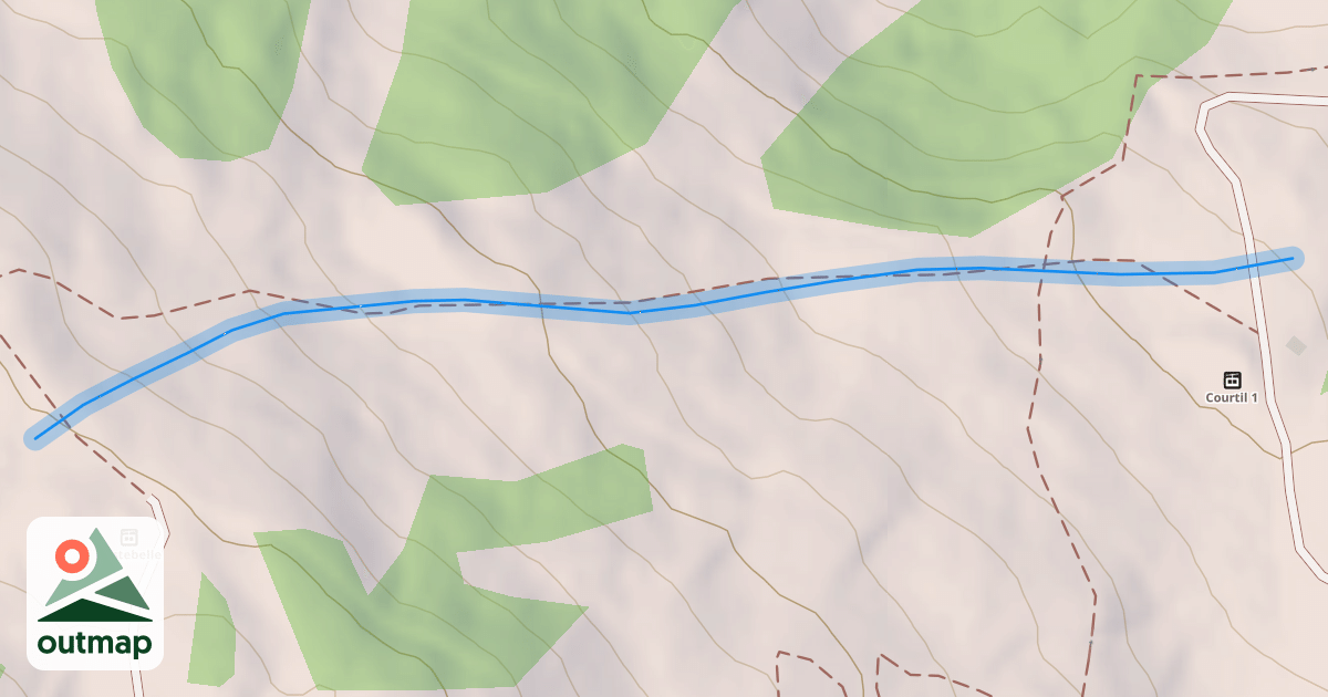 Map of Loups - Haut