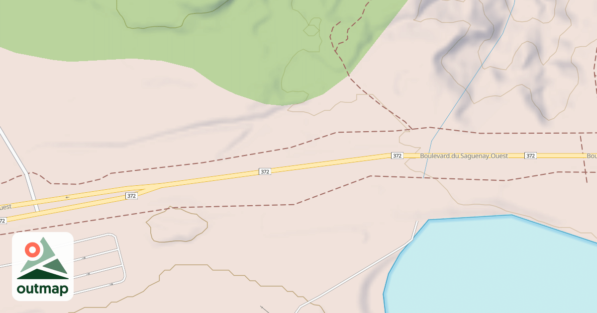 Map of Saguenay Quad Trails 34