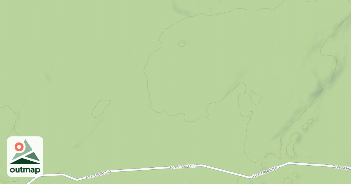 Map of FR 160B