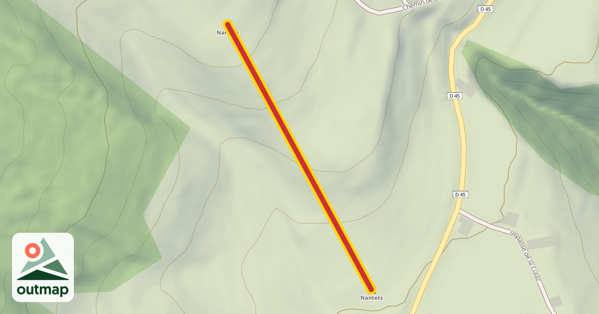 Map of Nantets
