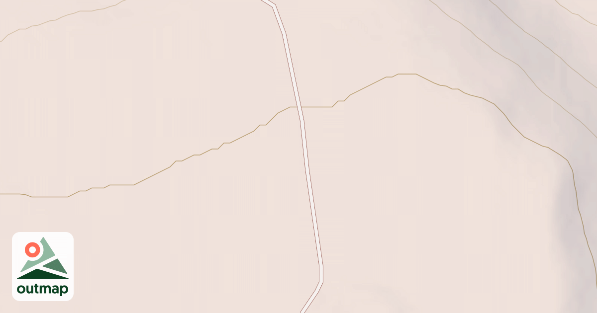 Map of Brushkana Creek