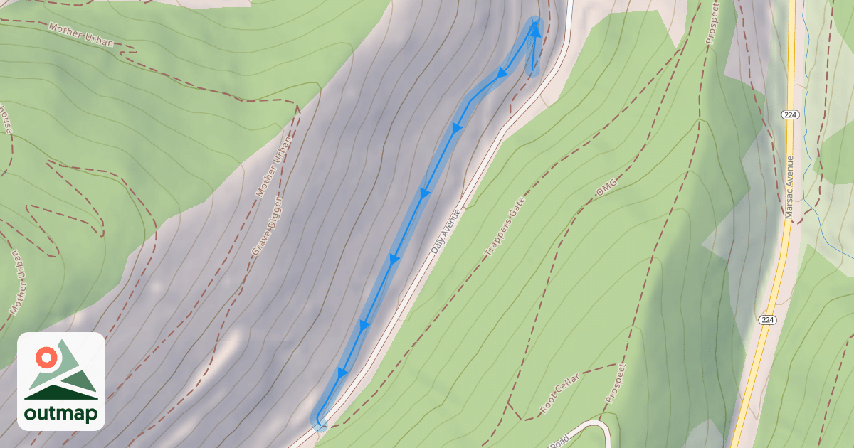 Map of Daily Overlook