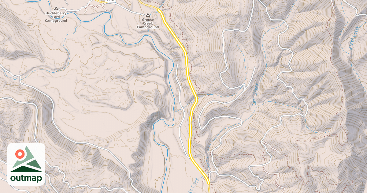Map of Chiwawa River Road