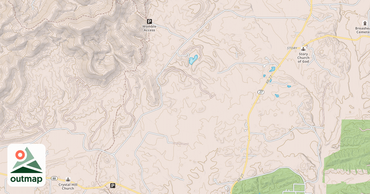 Map of DEER CREEK