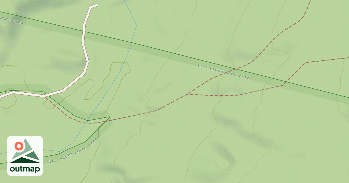 Map of Lost Trail