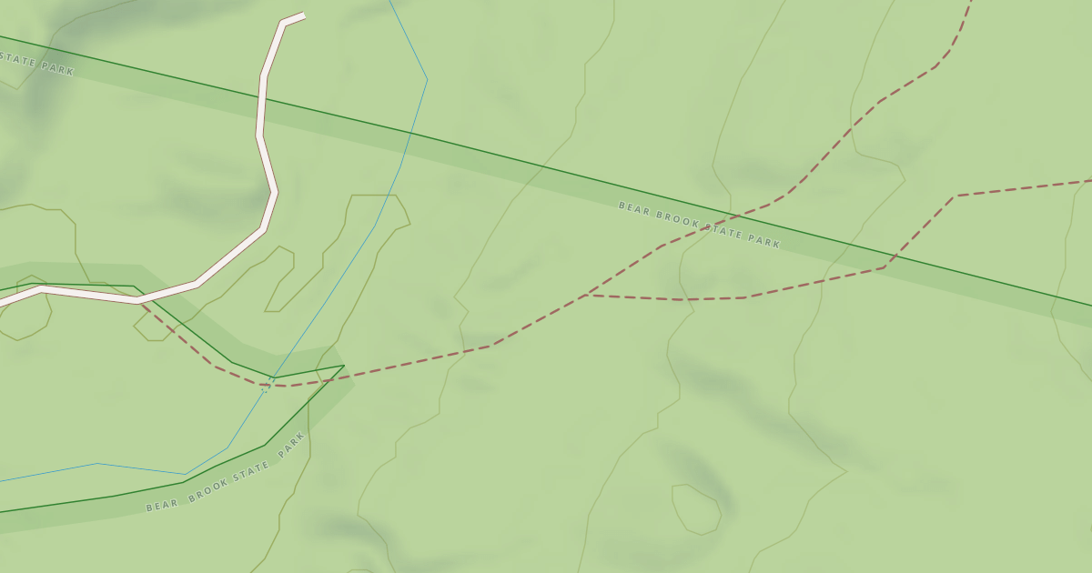 Map preview of Lost Trail