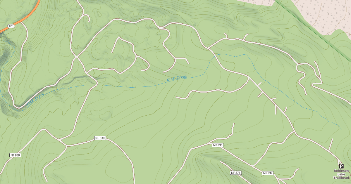 Map preview of ROBINSON LAKE