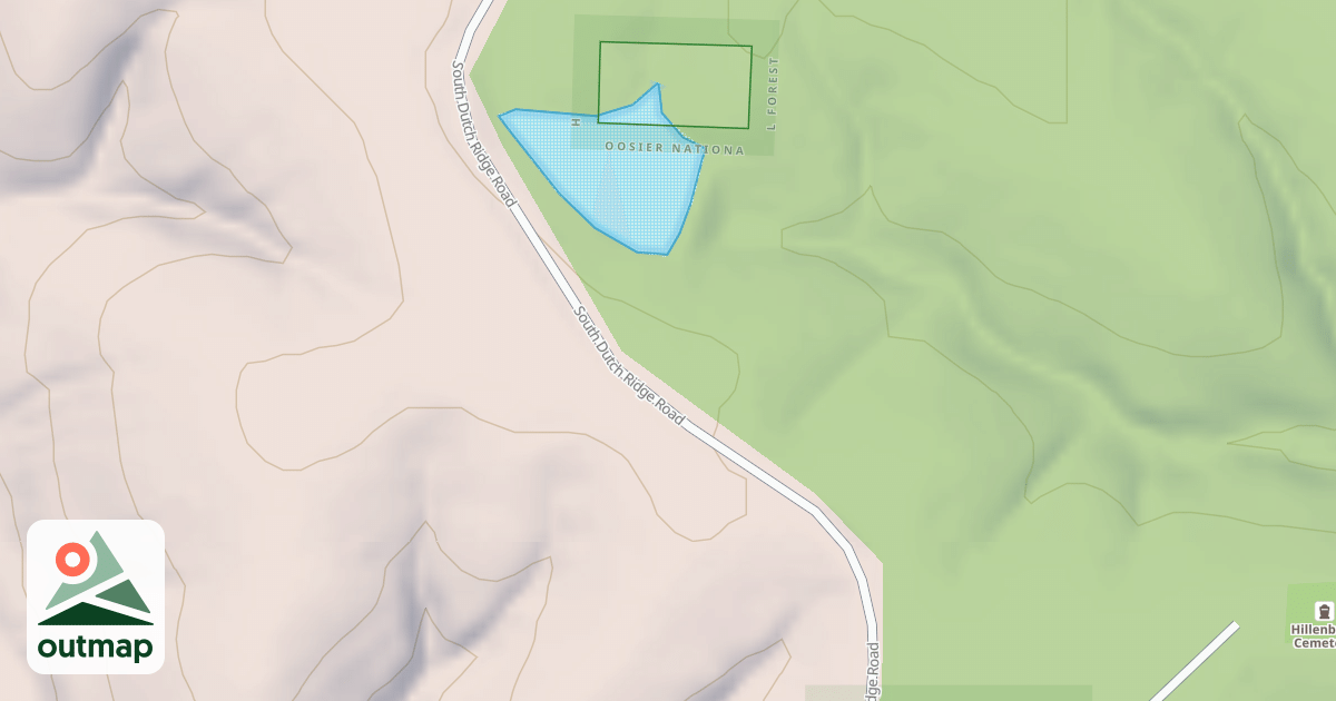 Map of DUTCH RIDGE POND PARKING