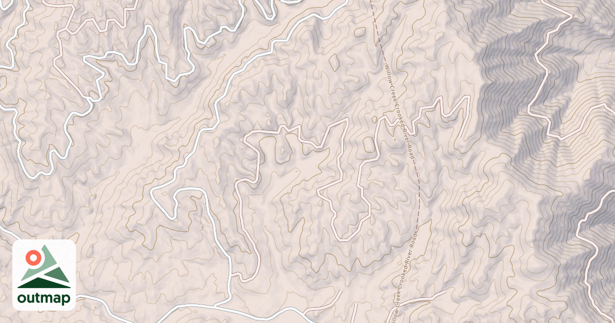 Map of Bear Summit West