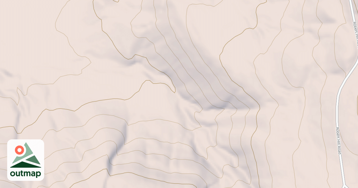 Map of TURKEY KNOB