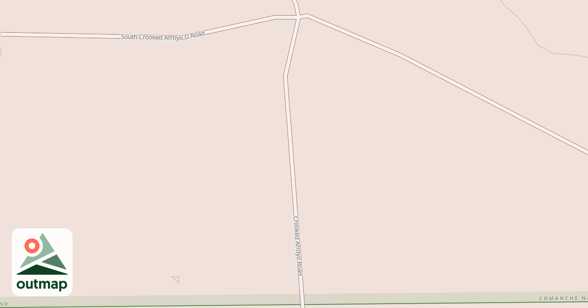 Map of SOUTH CROOKED ARROYO G
